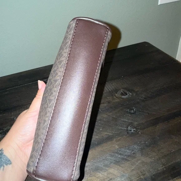 Michael Kors Brown Cosmetic Bag - Picture 4 of 4